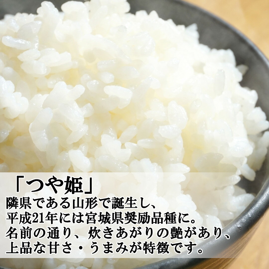 【ふるさと納税】＜令和7年産米＞蔵王産　つや姫　精米5kg　【04301-0386】 - 画像3