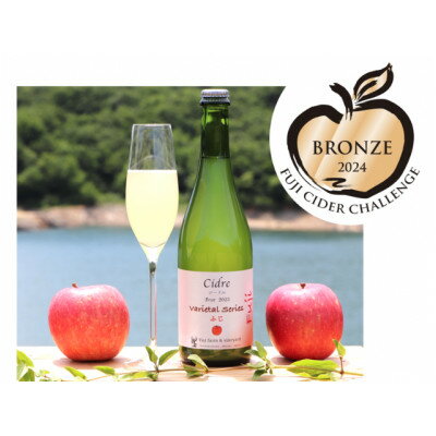【ふるさと納税】Cidre Varietal Series 『ふじ』 Brut 2023　750ml【配送不可地域：離島・沖縄県】【1598062】 サムネイル2