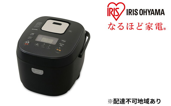 【ふるさと納税】炊飯器 テレビで紹介 IHジャー炊飯器10合 RC-IK10-B ブラック アイリスオーヤマ 一升 銘柄炊き 一升炊き 10合 炊飯ジャー IH ih 保温 タイマー おにぎり キッチン用品 調理家電 食欲の秋特集 サムネイル2
