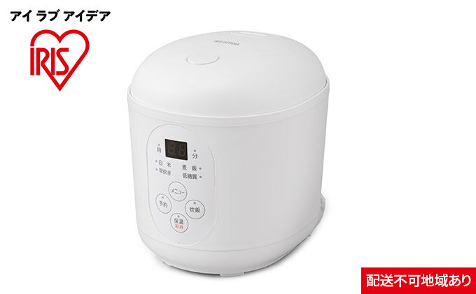 【ふるさと納税】炊飯器 ジャー炊飯器 1.5合 RC-MF15-W ホワイト アイリスオーヤマ 時短 キッチン用品 調理家電 サムネイル2