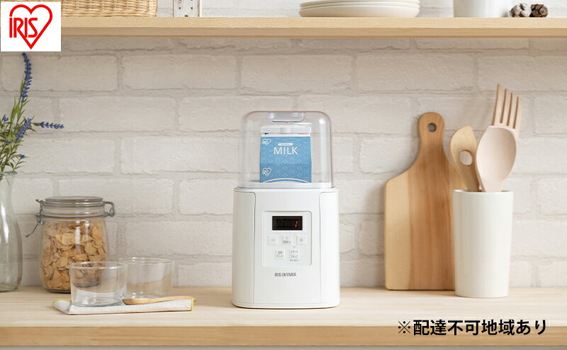 【ふるさと納税】ヨーグルトメーカー IYM-016-W ホワイト ヨーグルト 手作り 自家製 牛乳パック 簡単 調理 牛乳 豆乳 甘酒 塩こうじ サラダチキン 自動メニュー レシピブック付き アイリスオーヤマ キッチン家電 家電 サムネイル2