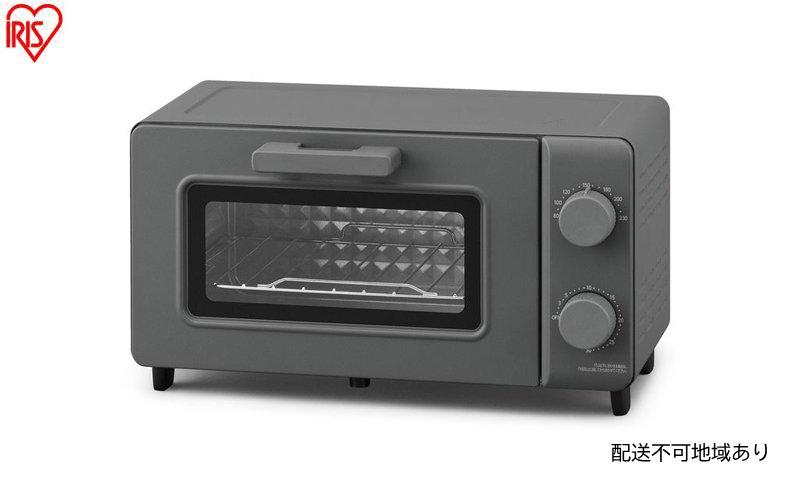 【ふるさと納税】オーブントースター(2枚焼き) EOT-201-H ウォームグレー トースター 2枚 小型 2枚焼き アイリスオーヤマ プレゼント オーブン トースター食パン 調理 朝食 家電 電化製品 新生活 一人暮らし サムネイル2