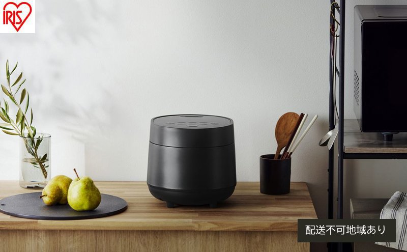 【ふるさと納税】炊飯器 マイコンジャー炊飯器 3合 RC-MGA30-BH ナチュラルブラック ジャー炊飯器 アイリスオーヤマ 銘柄炊き アイリスオーヤマ 炊飯 ジャー 低糖質 おかゆ 食物繊維米 おこわ 雑穀米 発芽玄米 胚芽米・玄米 麦飯 一人暮らし おすすめ 新生活 サムネイル2