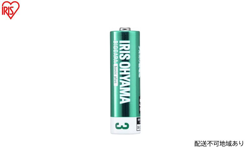 【ふるさと納税】【単3×72本】乾電池 BIGCAPA basic plus アルカリ乾電池 単3形12本パック LR6Bbp/12S 乾電池 単3 12本パック 10年 防災 非常用 防災用品 サムネイル2