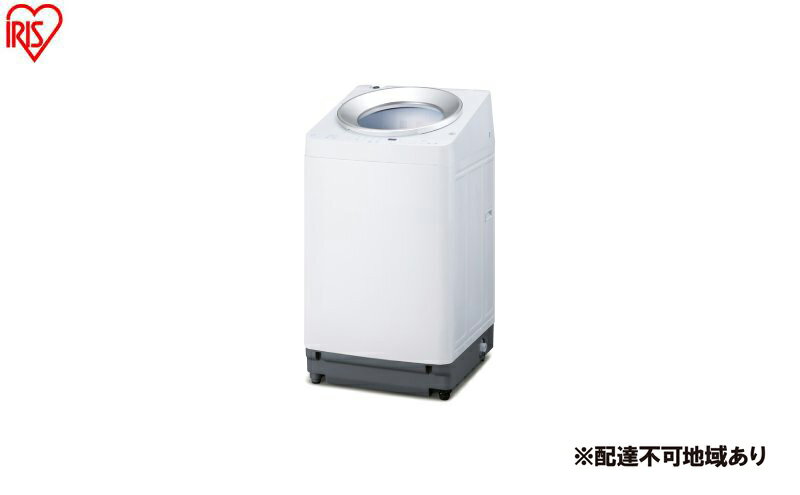 【ふるさと納税】洗濯機 全自動電気洗濯機 10kg ITW-100A03-W ホワイト 10kg 10キロ 縦型 全自動 縦型洗濯機 アイリスオーヤマ 自動投入 全自動洗濯機 省エネ ガチ落ち 極渦洗浄 シンプル デザイン 新生活 二人暮らし OSH オッシュ サムネイル2