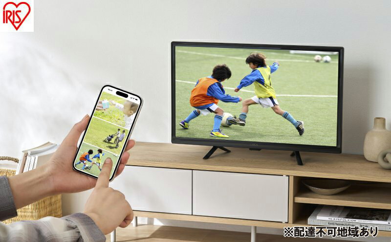 【ふるさと納税】テレビ Google液晶TV 24V型 LT-24WGX-F1 ブラック テレビ 24型 24V 液晶テレビ アイリスオーヤマ ネット対応 スマートテレビ GoogleTV チューナー内蔵 HD ハイビジョン Wチューナー 裏番組録画 音声検索 セカンドテレビ tv 一人暮らし 新生活 サムネイル2