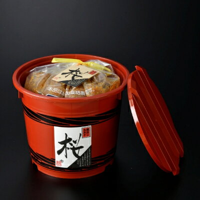【ふるさと納税】桜中味噌店　蔵出し味噌の赤樽詰め 4kg【配送不可地域：離島】【1206237】 サムネイル2