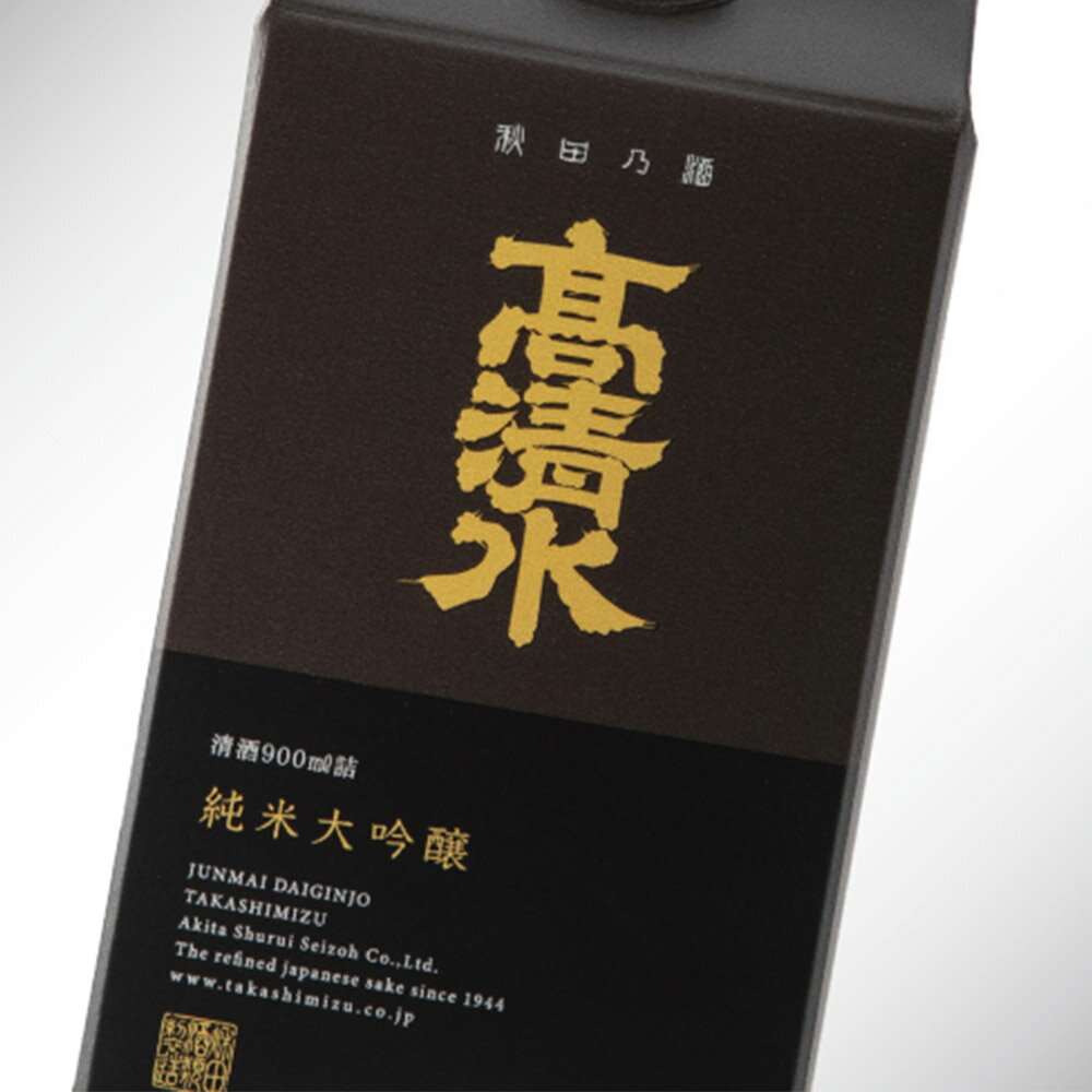 【ふるさと納税】高清水 純米大吟醸パック 900ml×6本 日本酒 酒 地酒 秋田県 秋田市 サムネイル3