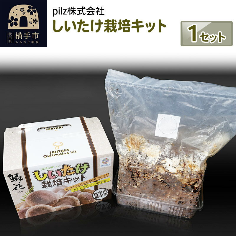 ご自宅でブランド椎茸を栽培！しいたけ栽培キット