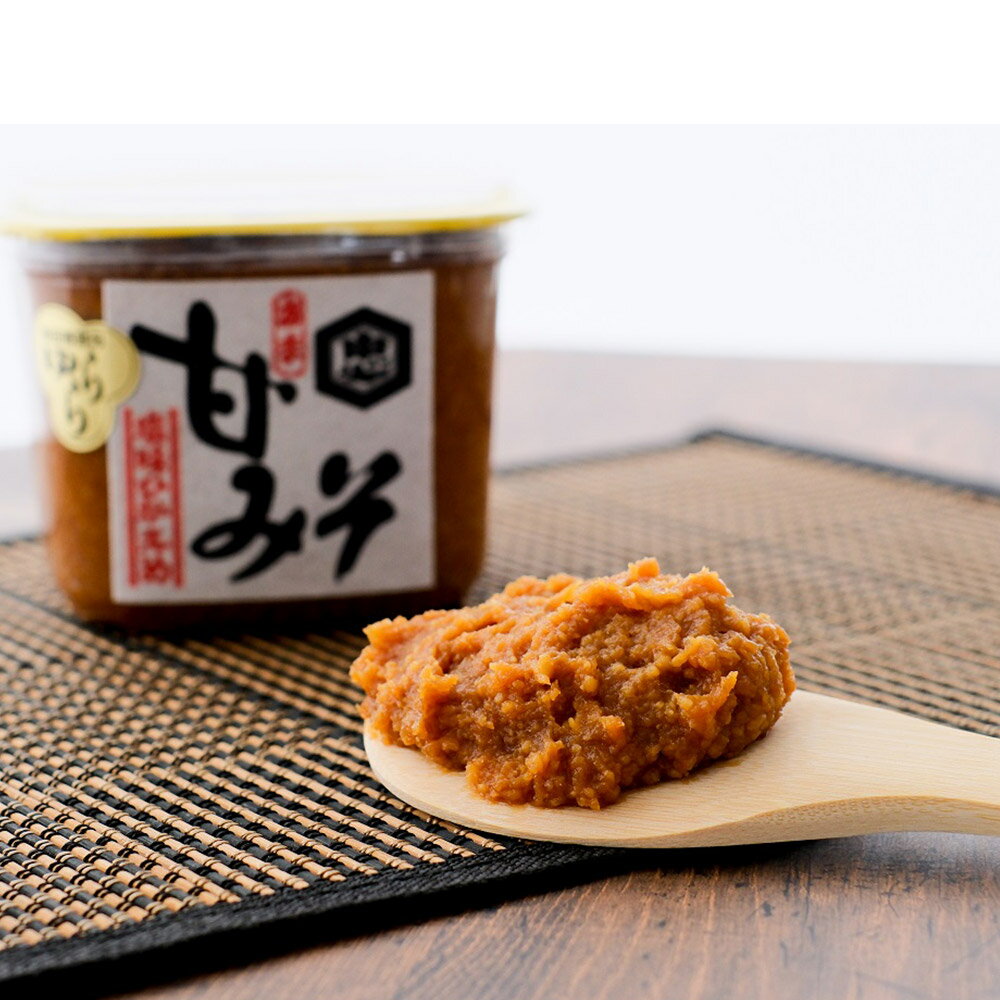 【ふるさと納税】【地元の味】発酵文化の町の甘みそ4個入り 味噌 サムネイル2