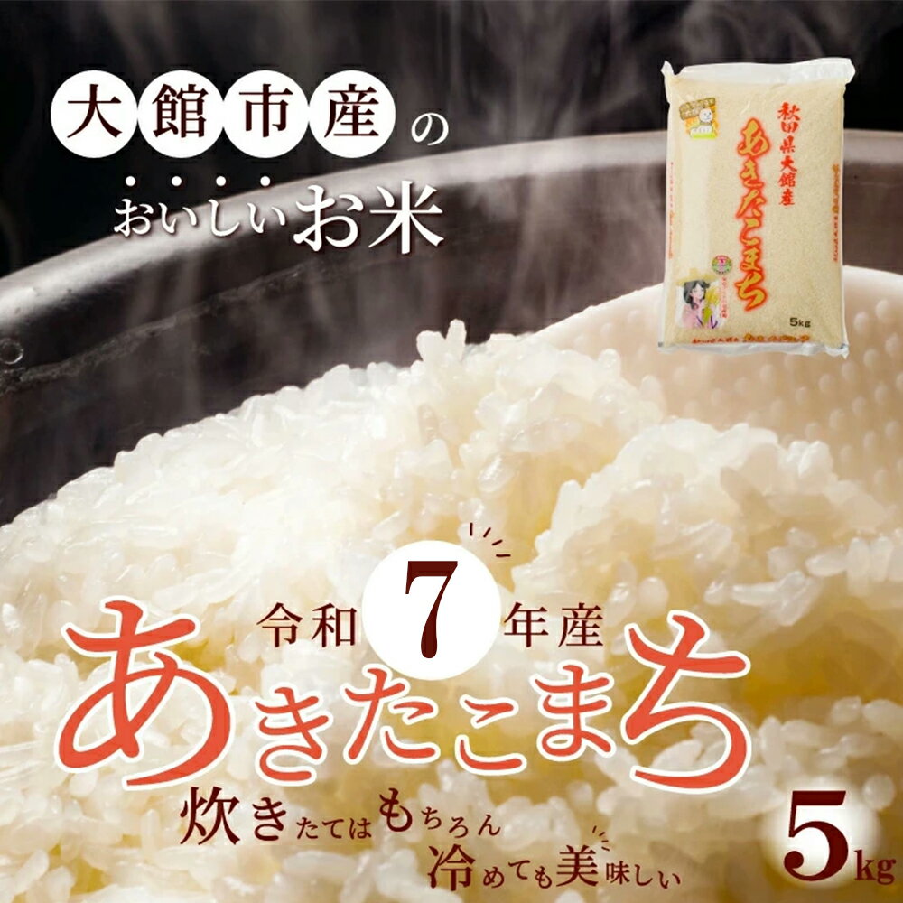 【ふるさと納税】米 5kg あきたこまち 白米 令和7年産 秋田県産 国産 お取り寄せ 精米 食品 おにぎり 弁当 もちもち 粘り 弾力 旨み 冷めてもおいしい 専用箱付き 東北 秋田県 送料無料 農協 JAあきた北精米センター 85P9005 - 画像2
