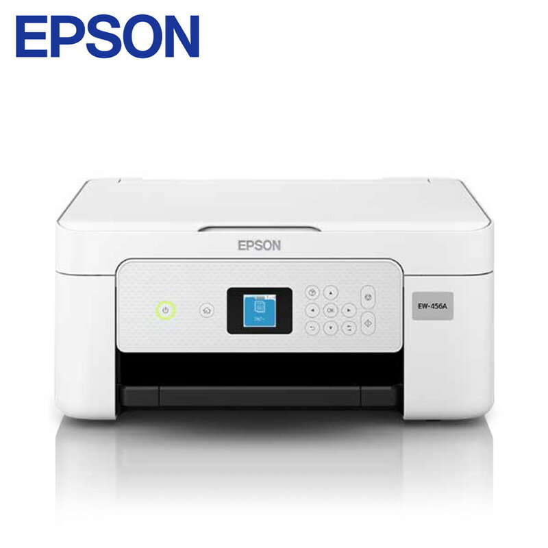 EPSON Colorio インクジェットプリンター EW-456A ホワイト インクジェット複合機 インクジェット エプソン ふるさと納税 プリンター コピー機 印刷 人気 ランキング 【株式会社たなか】[D5-14101]