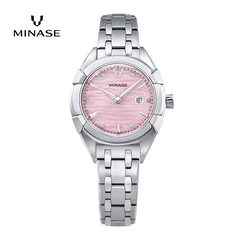 MINASE時計 Uruga31 ブレスレットタイプ（UG02-M01NPK-SSB）【協和精工株式会社】[F11929]