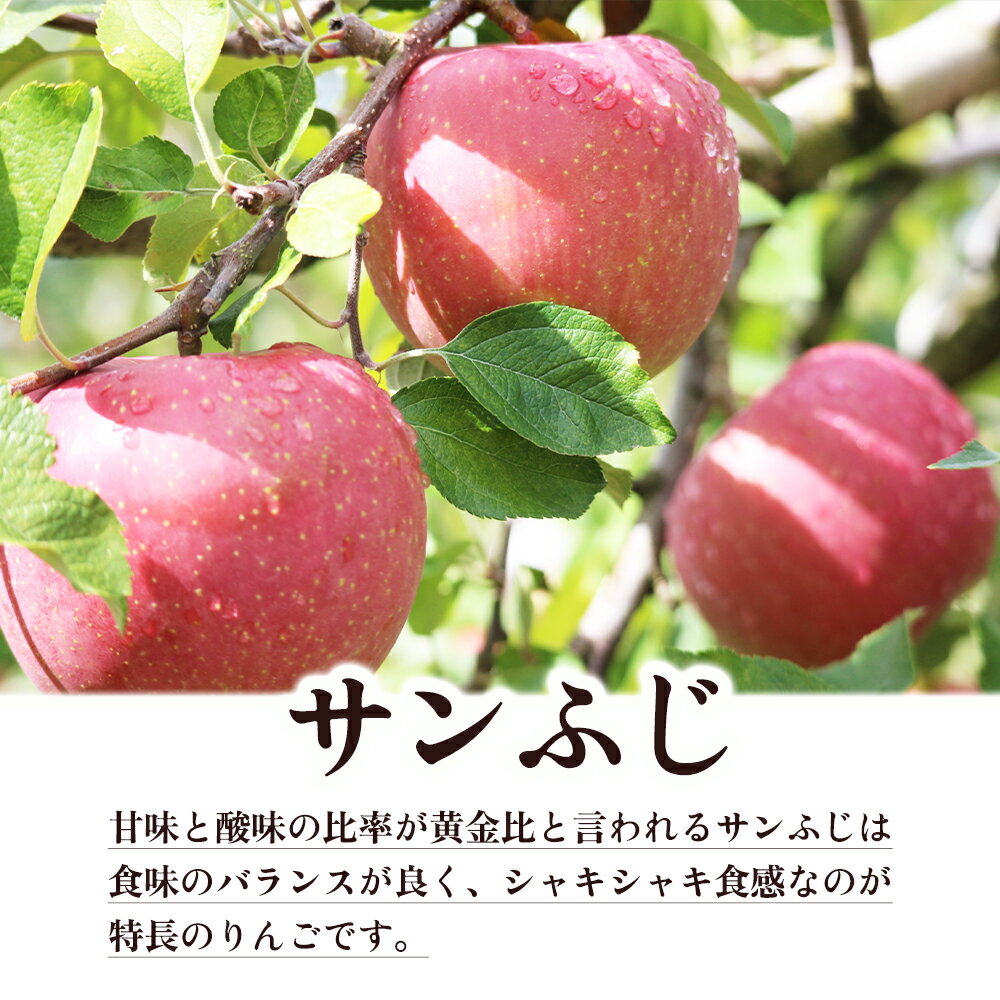 【ふるさと納税】 《 先行予約 》 由右衛門果樹園 りんご 家庭用 「 サンふじ ＆ こうこう 」 約 3kg / 約 5kg 詰め合わせ セット 果汁 リンゴ 完熟 お中元 お歳暮 贈り物 グルメ 秋田 あきた 鹿角市 鹿角 送料無料 【由右衛門果樹園】●2025年11月下旬発送開始 サムネイル3