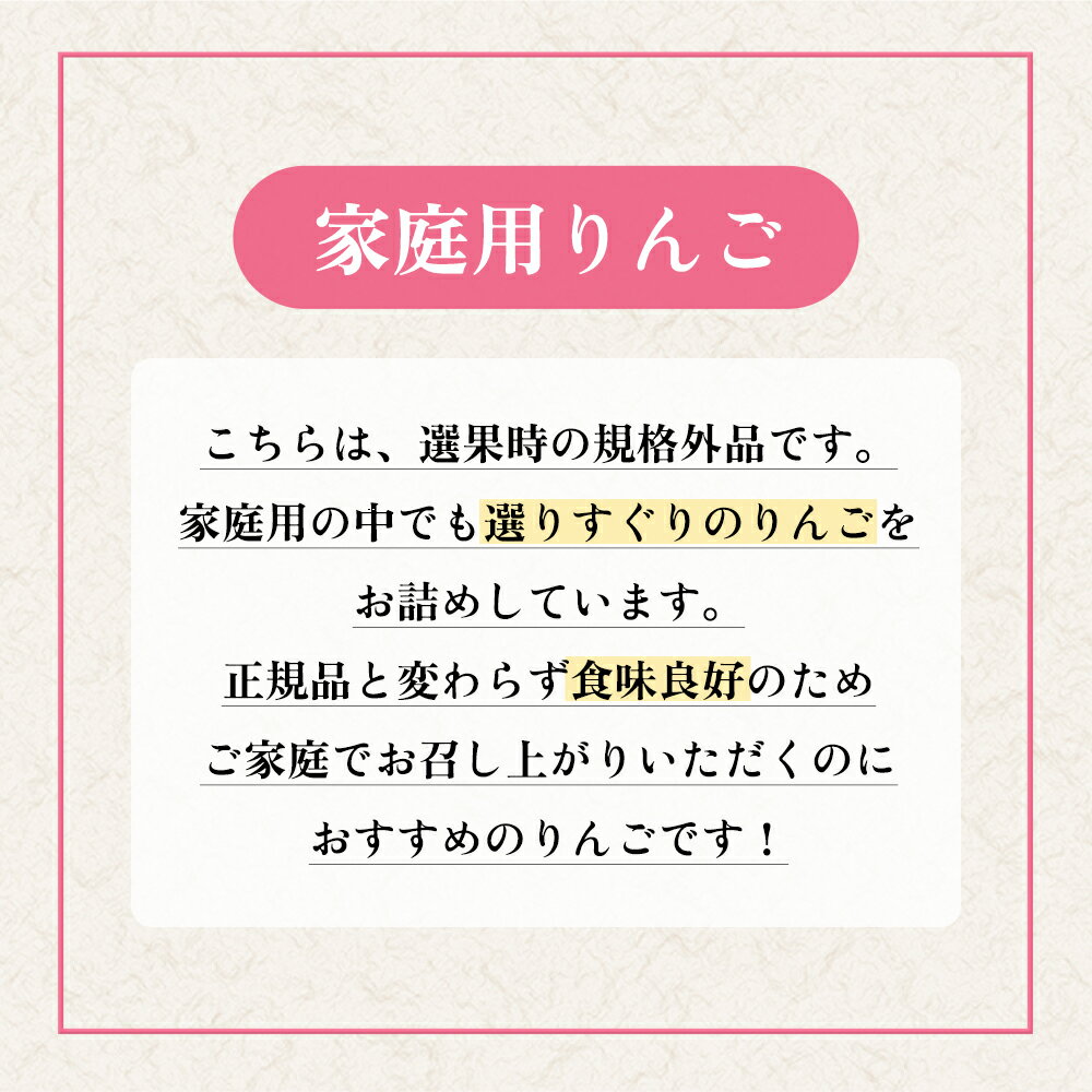 【ふるさと納税】《 先行予約 》 由右衛門果樹園 りんご 家庭用 「 ぐんま名月 」 約3kg / 約5kg りんご 林檎 リンゴ ぐんま名月 ぐんま 名月 産地直送 農家直送 故郷 秋田 あきた 鹿角市 鹿角 かづの 送料無料【由右衛門果樹園】●2025年11月中旬発送開始 サムネイル3