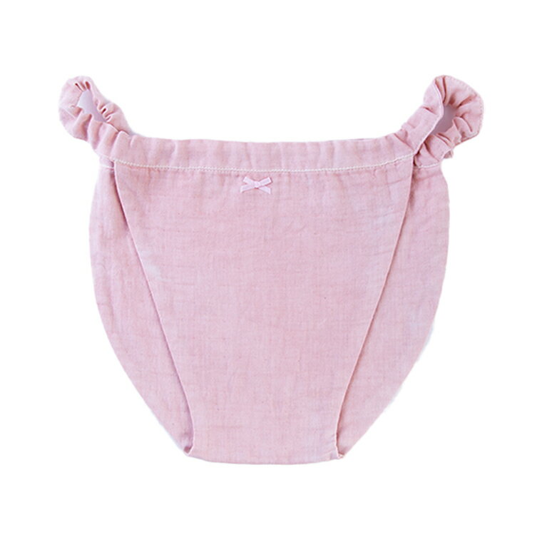 【ふるさと納税】 天然素材 ふんどしパンツ レディース （イエロー／ピンク／ブルー／グレー） おしゃれ 上品 肌着 染色工芸品 手染め 天然 素材 プレゼント お土産 贈り物 ギフト 故郷 秋田 あきた 鹿角市 鹿角 送料無料 【Kanaho】 サムネイル3