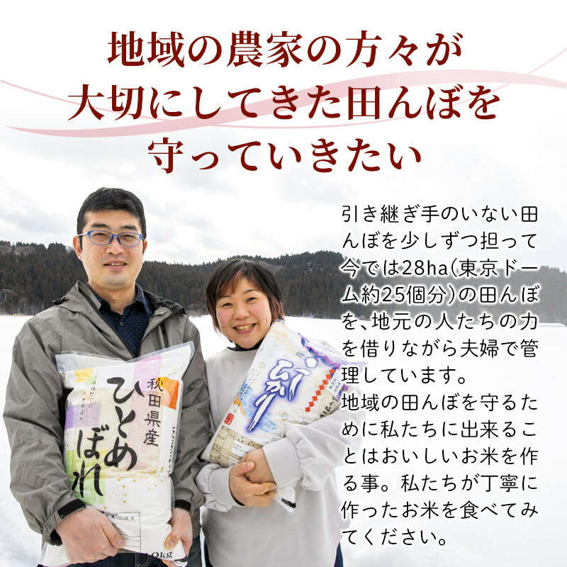 【ふるさと納税】【白米】あきたこまち 5kg 令和7年産 秋田県産 五平農園のあきたこまち お米 米 こめ 五平農園 - 画像3