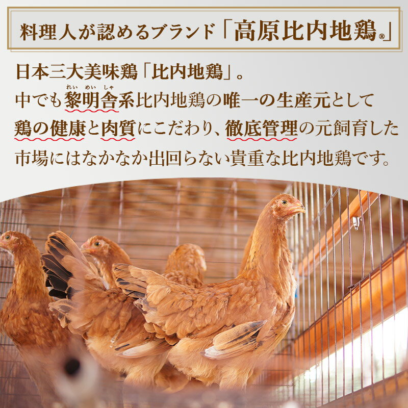 【ふるさと納税】 高原比内地鶏 正肉 1羽分×1セット もも肉 むね肉 ササミ 1.1kg(1.1kg×1セット) お届け時期選べる 小分け 個包装 国産 冷凍 鶏肉 鳥肉 とり肉 モモ肉 配送時期選べる サムネイル3