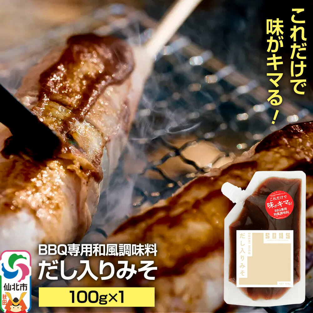 だし入りみそ（パウチ）100g ゆうパケット