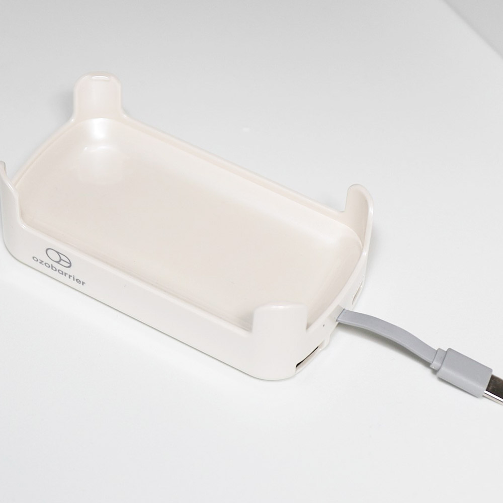 【ふるさと納税】オゾバリア モバイルタイプ2点セット（本体＋専用バッテリー）【選べるカラー】空気清浄機 雑貨 日用品 秋田県 小坂町 サムネイル2