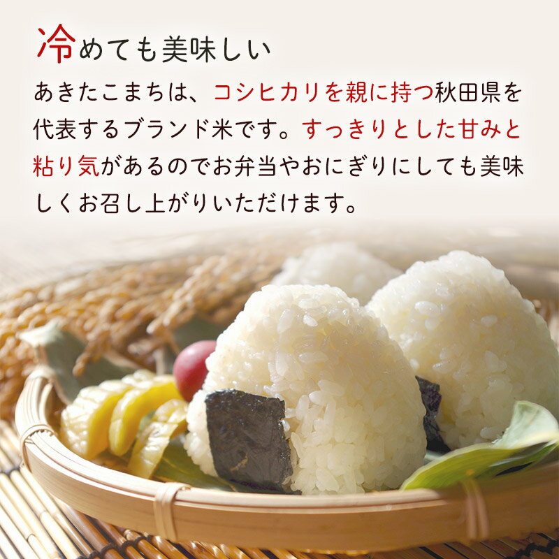 【ふるさと納税】令和7年産 秋田県産 あきたこまち 5kg×1袋 あきた美郷づくり - 画像3