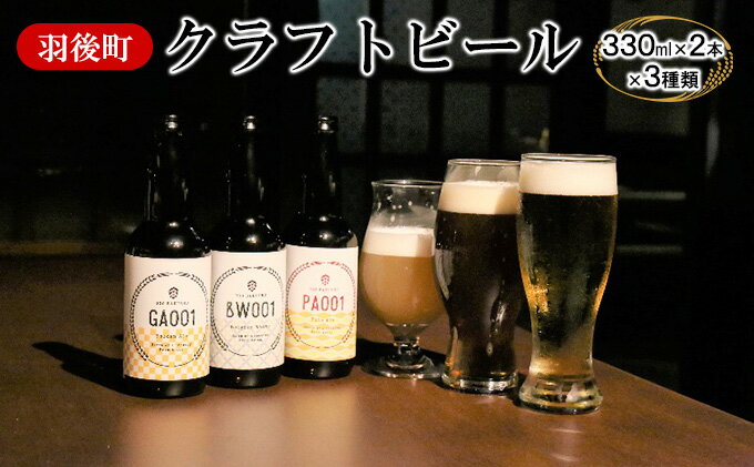 【ふるさと納税】羽後町産 地ビール 羽後麦酒クラフトビール6本セット アルコール お酒 サムネイル2