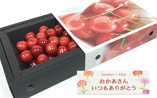 ★5月まるごと母の日★さくらんぼ 佐藤錦 スリーヴ Lサイズ 300g (5/15〜発送)【令和8年産先行予約】 FS24-677 くだもの 果物 フルーツ 山形 山形県 山形市 お取り寄せ 2026年産