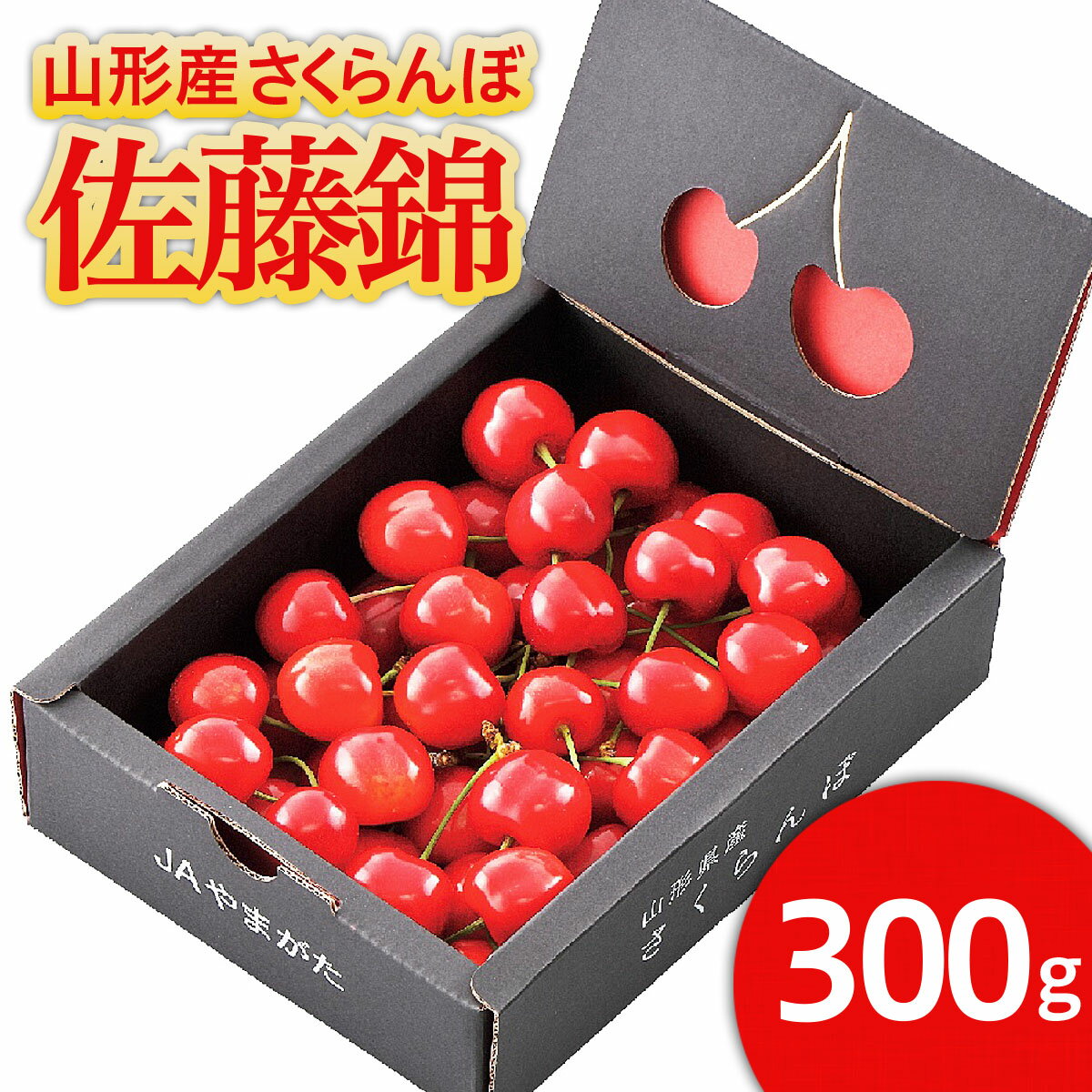 ★温室栽培★山形市産 さくらんぼ 「佐藤錦」 L以上 300gバラ詰め 【令和8年産先行予約】FS25-577 くだもの 果物 フルーツ 山形 山形県 山形市 お取り寄せ 2026年産