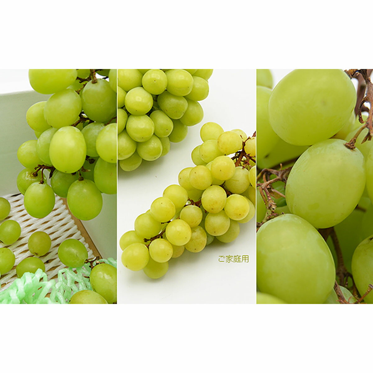 【ふるさと納税】【ご家庭用】山形のシャインマスカット 優品 約2kg(2〜6房) 【令和7年産先行予約】FS24-576 くだもの 果物 フルーツ 山形 山形県 山形市 お取り寄せ 2025年産 サムネイル3