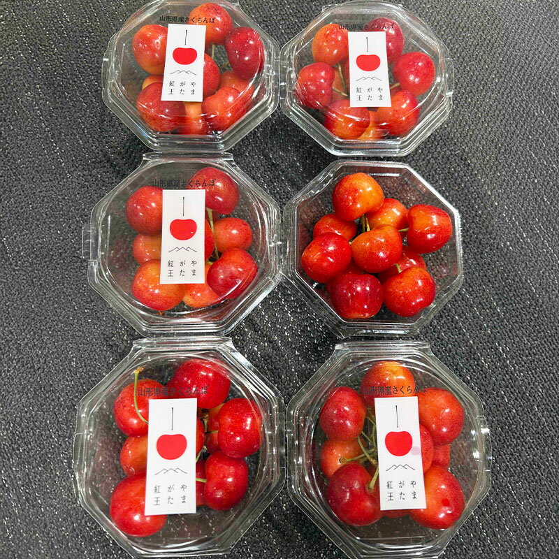 【ふるさと納税】大粒のさくらんぼ「やまがた紅王」3Lサイズ 600g (100×6パック入り) 【令和8年産先行予約】FS25-032 サムネイル2