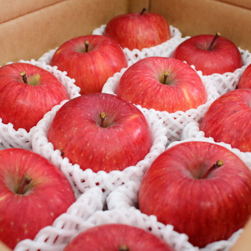 【ふるさと納税】☆フルーツ王国山形☆かわいい 小玉サンふじりんご 5kg 24玉 キュートパッケージ FY24-515 サムネイル2