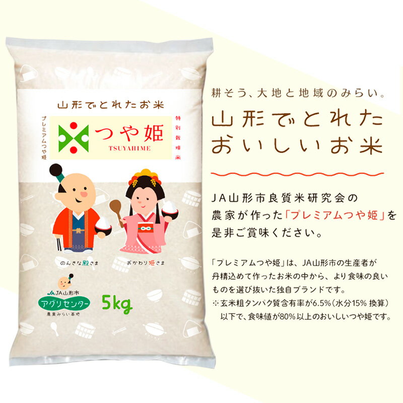 【ふるさと納税】令和7年産 プレミアムつや姫 (特別栽培米) 5kg 定期便 精米 無洗米 山形 お取り寄せ 送料無料 ブランド米 1回 2回 3回 6回 - 画像2