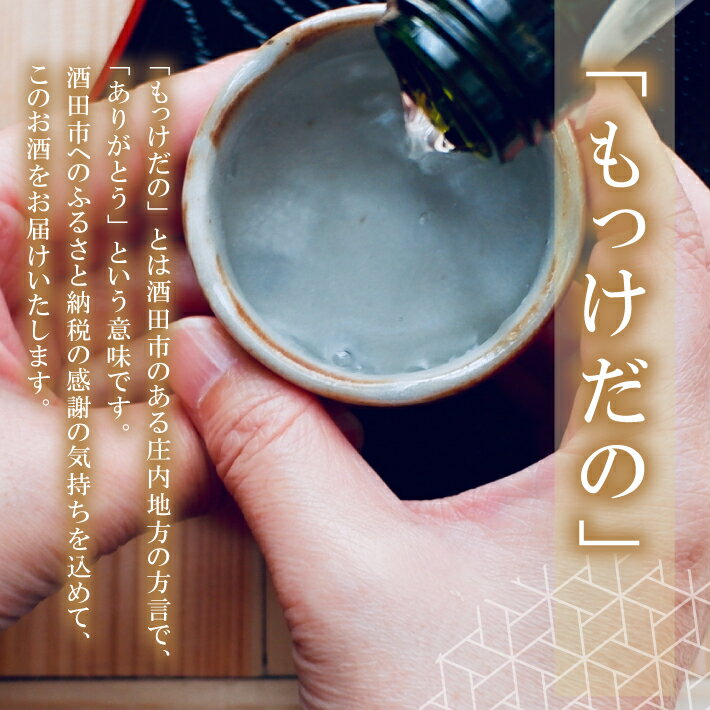 【ふるさと納税】初孫 純米吟醸 「もっけだの」 720ml×2本 初孫 純米吟醸 お酒 日本酒 清酒 東北銘醸 酒田市 庄内 山形県 出羽燦々 サムネイル2