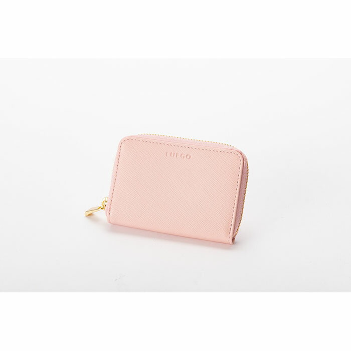 【ふるさと納税】LUEGO（ルエゴ）角シボ型押しラウンド小銭入れ（3色から選べる） 革 財布 ギフト プレゼント お祝い 贈り物 母の日 誕生日 山形県 新庄市 F3S-0451 サムネイル2