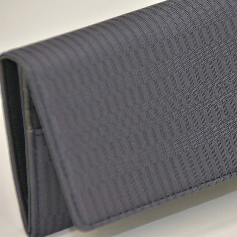 【ふるさと納税】新庄亀綾織「長財布」 国産 本革 財布 工芸品 贈り物 ギフト プレゼント 山形県 新庄市 F3S-0910 サムネイル2