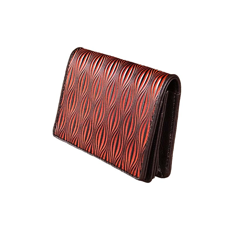 【ふるさと納税】LUEGO URIBOU Neu ウリボウノイ マチ付き名刺入れ 天然革 革製品 革 贈り物 贈答 ギフト 人気 誕生日 プレゼント 母の日 父の日 山形県 新庄市 F3S-1470 サムネイル2