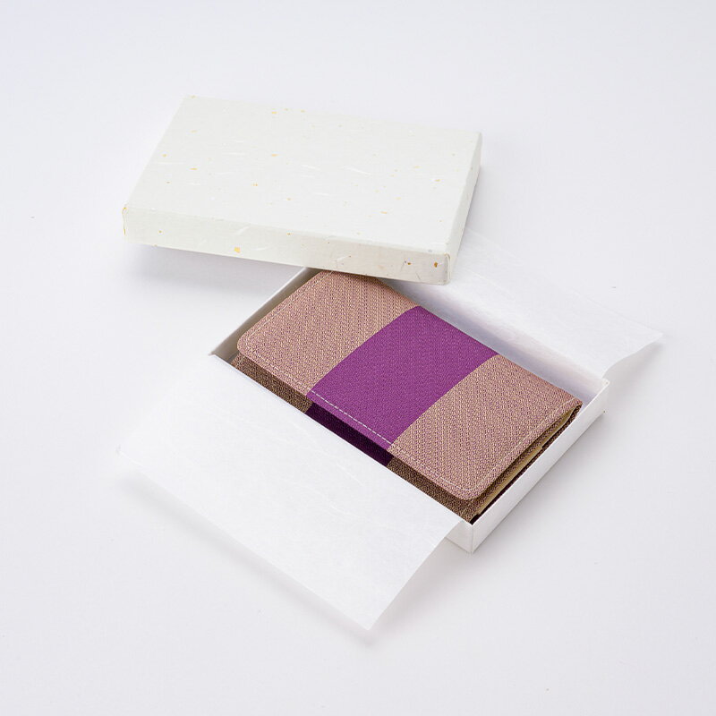 【ふるさと納税】新庄綾織「名刺入れ（布製）」 名刺 ケース 雑貨 工芸品 贈り物 ギフト プレゼント 山形県 新庄市 F3S-1494 サムネイル3