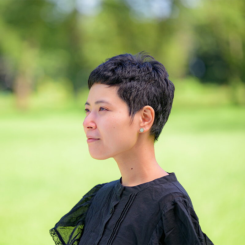 【ふるさと納税】【山福限定】tsuchi/ピアス（大）（緑） 新庄東山焼 ピアス 贈り物 ギフト プレゼント アクセサリー 山形県 新庄市 F3S-1541 サムネイル2