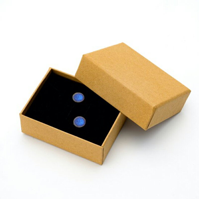 【ふるさと納税】【山福限定】tsuchi/ピアス（中）（青） 新庄東山焼 ピアス 贈り物 ギフト プレゼント アクセサリー 山形県 新庄市 F3S-1543 サムネイル3