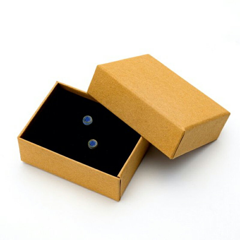 【ふるさと納税】【山福限定】tsuchi/ピアス（小）（青） 新庄東山焼 ピアス 贈り物 ギフト プレゼント アクセサリー 山形県 新庄市 F3S-1546 サムネイル3