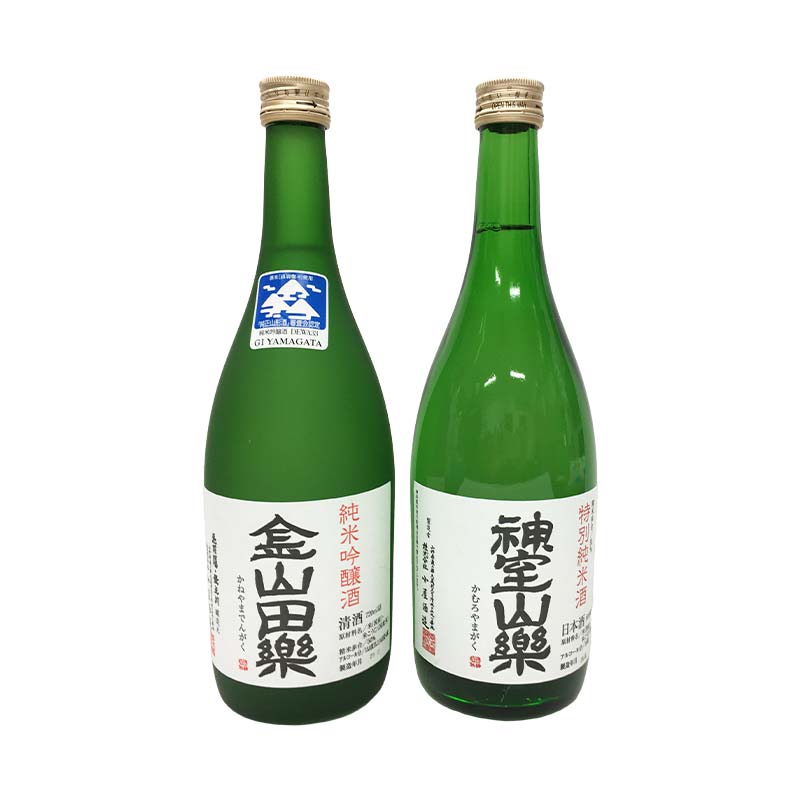 【ふるさと納税】【新庄市×金山町 共通返礼品】新庄の地酒飲み比べセット 大吟醸酒入（大吟醸「絹」・米焼酎「きらら」フルーティー 各720ml）と純米吟醸酒「金山田楽」＆純米酒「神室山楽」セット(各720ml) F3S-1927 サムネイル3