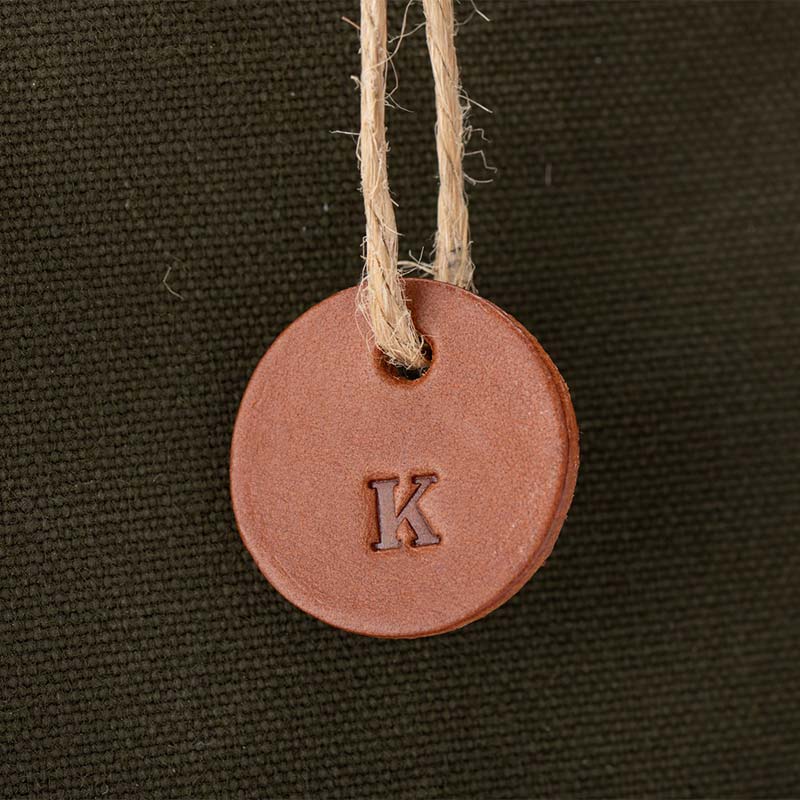 【ふるさと納税】帆布 トートバッグ 革手付 カーキ（9号帆布） かしわや鞄店 F3S-2283 サムネイル2