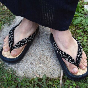 竹皮草履（男性用）竹粋　とんぼ