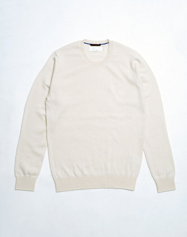 【ふるさと納税】カシミヤ クルーネック セーター 《 ホワイト / グレーミックス / ブラック 》 男女兼用 ユニセックス 男性用 女性用 メンズ レディース M XL カシミア ゆったり 日本製 made in Japan 秋 冬 山形 カシミア 佐藤繊維 ふるさと納税 ファッション 服 サムネイル3