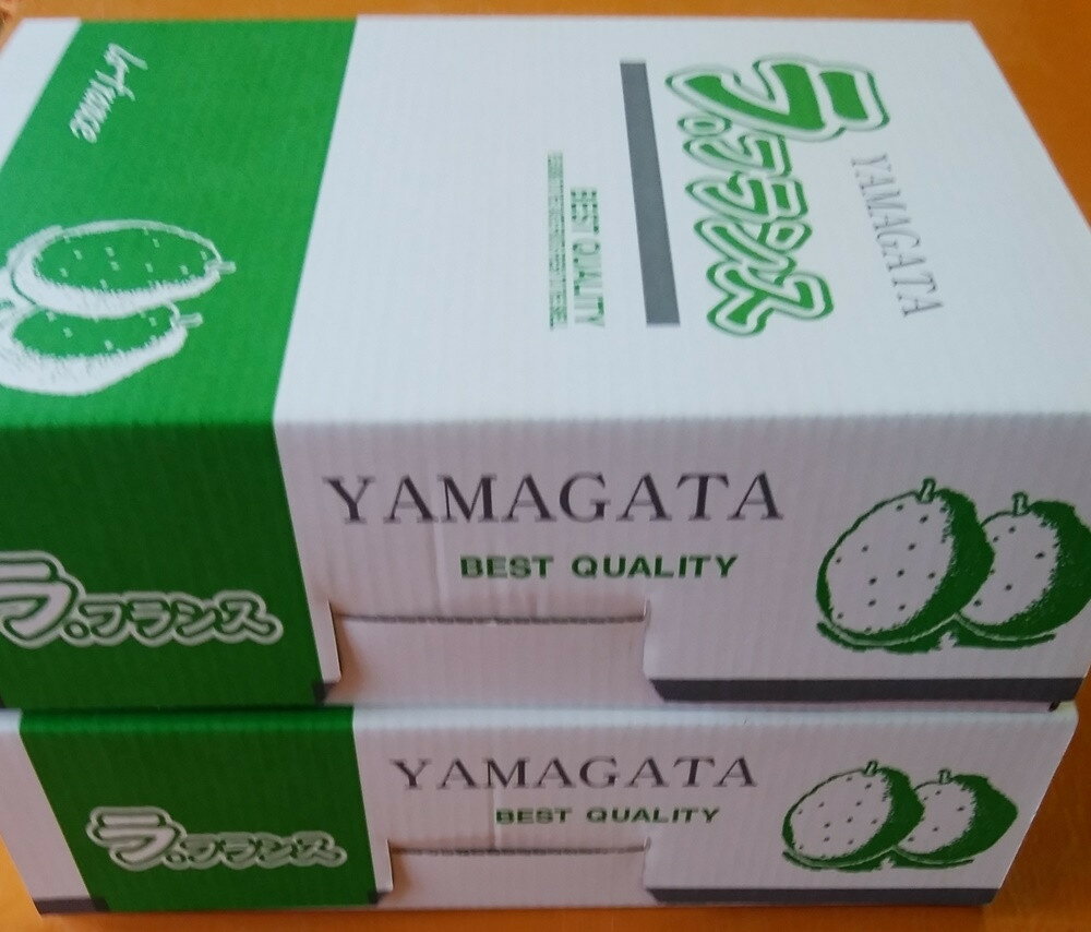 【ふるさと納税】西洋梨 ( ラ・フランス ) 6kg ( 3kg × 2箱 ) 果物 フルーツ 洋梨 お取り寄せ 産地直送 送料無料 山形県 上山市 0050-2501 サムネイル2