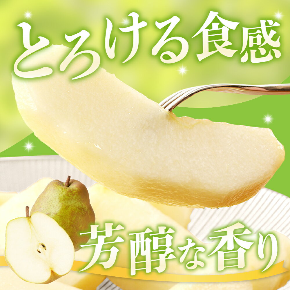 【ふるさと納税】西洋梨 （ ラ・フランス ） 3kg 大玉 特秀品 贈答用 フルーツ 果物 洋なし 山形 産地直送 送料無料 お取り寄せ 山形県 上山市 0055-2516 サムネイル2