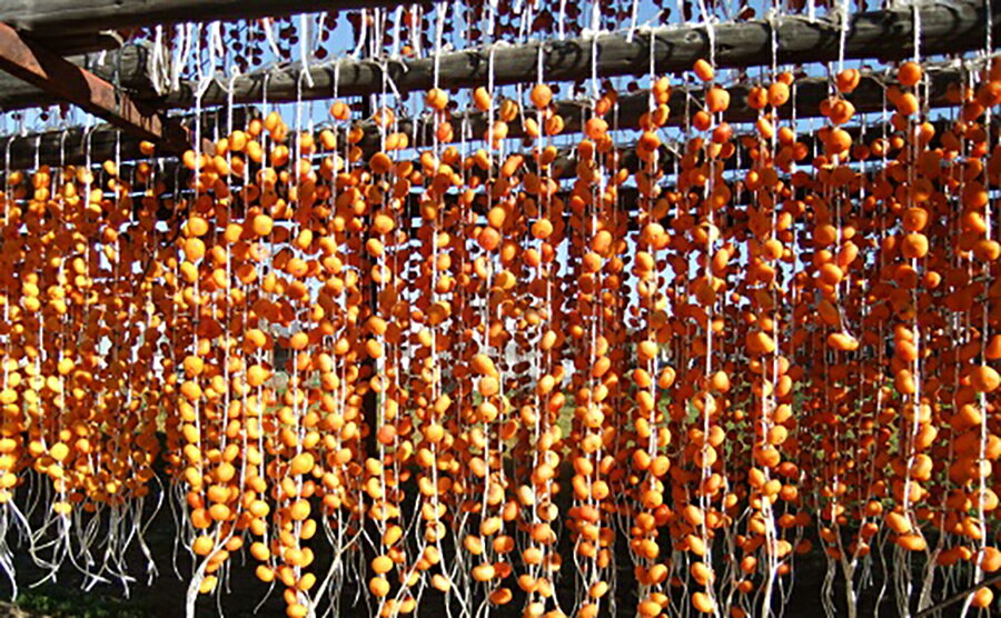 【ふるさと納税】紅干し柿 32果 2Lサイズ以上 フルーツ 果物 くだもの ドライフルーツ 干柿 干し柿 スイーツ 特産品 お取り寄せ 和菓子 東北 山形県 上山市 0112-2515 サムネイル3