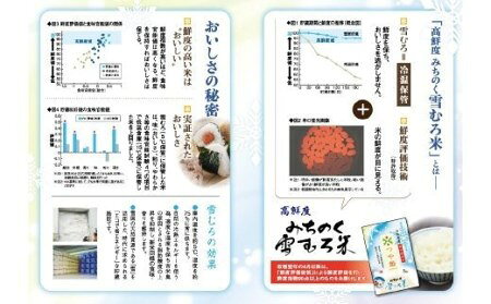 【ふるさと納税】米 雪むろ米 つや姫 5kg 2025年産 令和7年産 精米 送料無料※沖縄・離島への配送不可 - 画像3