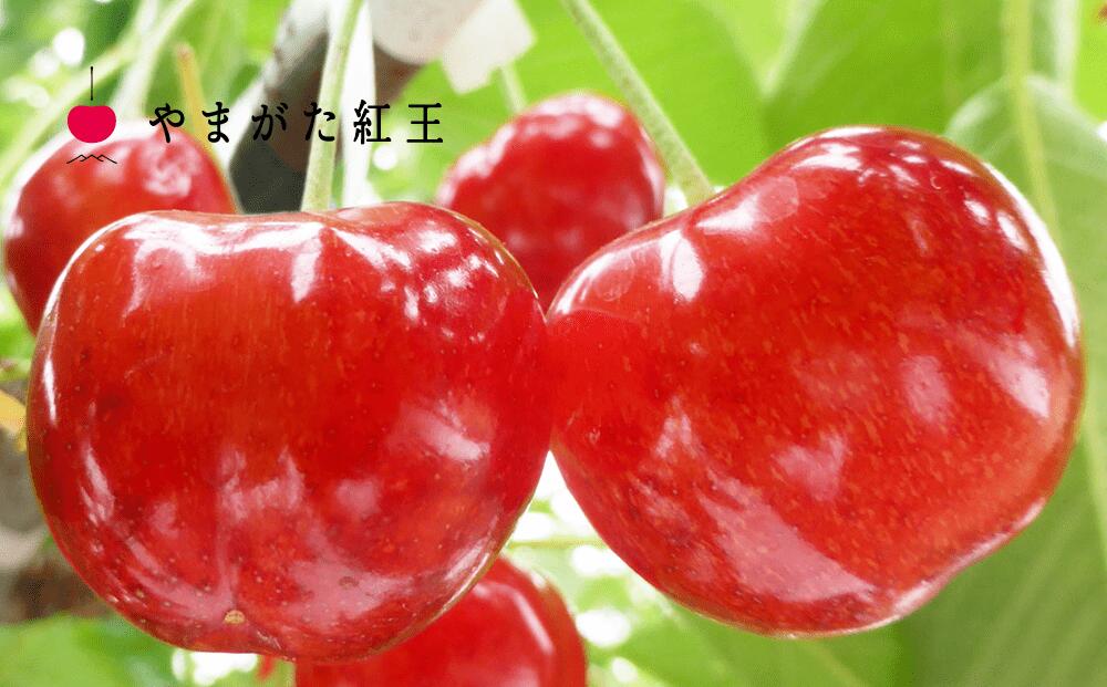 【ふるさと納税】2026年 さくらんぼ 「 やまがた紅王 」35粒 箱詰め 特秀品 2Lサイズ | 先行予約 手詰め 桐箱 大玉 大粒 フルーツ 果物 箱入り 化粧箱 お取り寄せ 贈り物 ギフト 贈答 冷蔵 期間限定 季節限定 冷蔵配送 送料無料 東北 山形県 東根市 サムネイル3