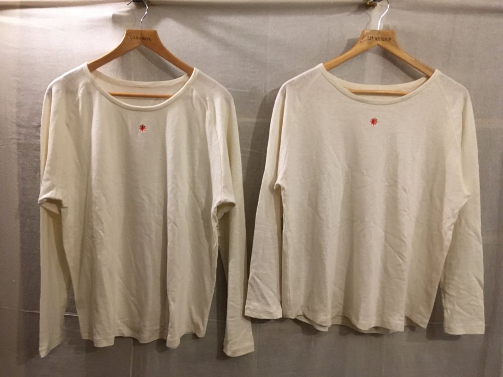 【ふるさと納税】 旅人の長袖 麻綿のラグラン 長袖 1枚 / ファッション 服 トレンド シャツ 着心地 ヘンプ 綿 コットン おしゃれ お洒落 山形県 東根市 サムネイル2